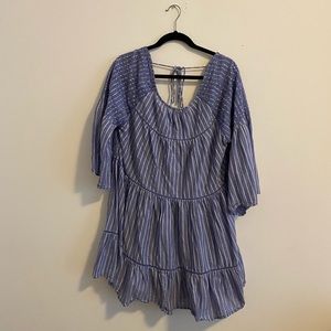 Free People Lola mini dress in blue💙🤍